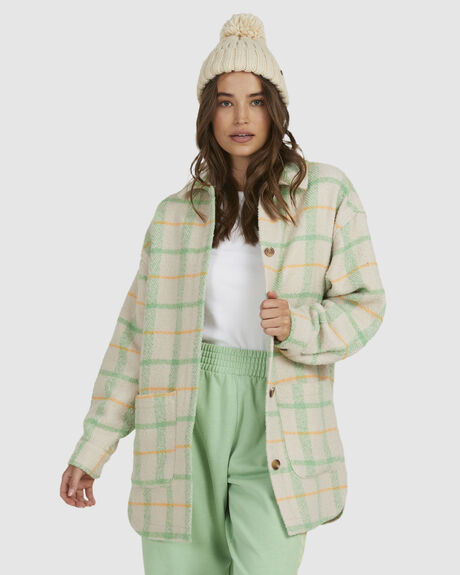 WOMENS CHECK IT OUT OVERSIZED OVERSHIRT