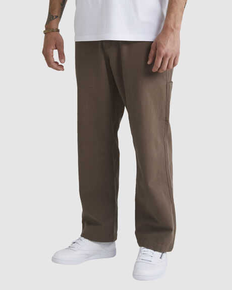 Mens Saturn Canvas - Workwear Trousers For Men by QUIKSILVER | Surf ...