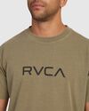 BIG RVCA WASHED - T-SHIRT FOR MEN
