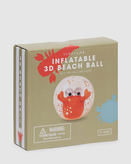 3D INFLATABLE BEACH BALL SONNY