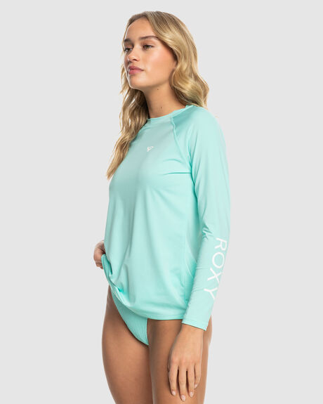 Boardstore Womens Essentials Long Sleeve Upf 50 Surf T-shirt by ROXY