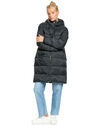 WOMENS CREST OF THE WAVE SHERPA HOODED PUFFER JACKET