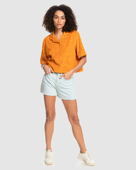 WOMENS NOMAD CULTURE CROPPED SHIRT