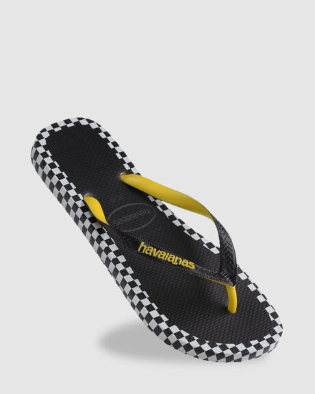 TOP CHECKMATE BLACK/YELLOW