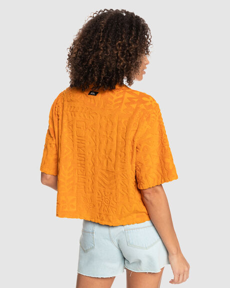 WOMENS NOMAD CULTURE CROPPED SHIRT