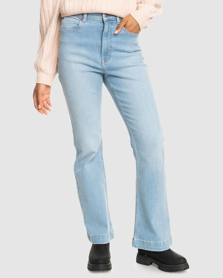 WOMENS FINAL WAVE HIGH FLARED JEANS