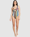 CLASSIC TIE FRONT ONE PIECE