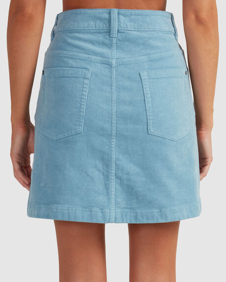 WOMENS ALMOST FAMOUS CORD MINI SKIRT