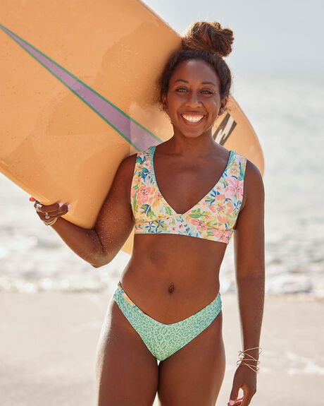 Womens Sweet Tropics Rev Plunge Bikini Top by BILLABONG