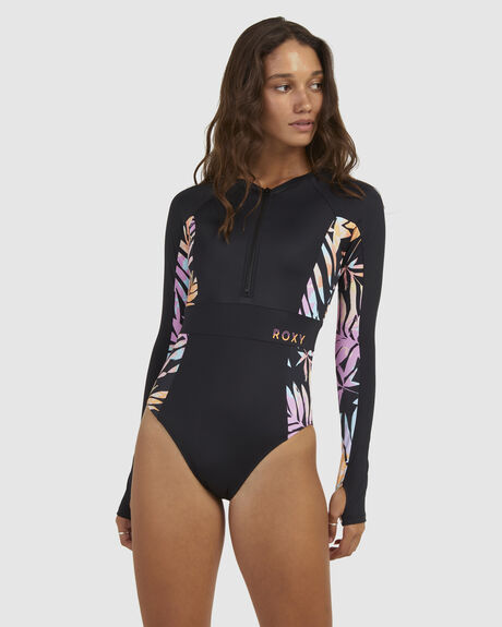 Boardstore Roxy Active Long Sleeve One-piece Swimsuit by ROXY