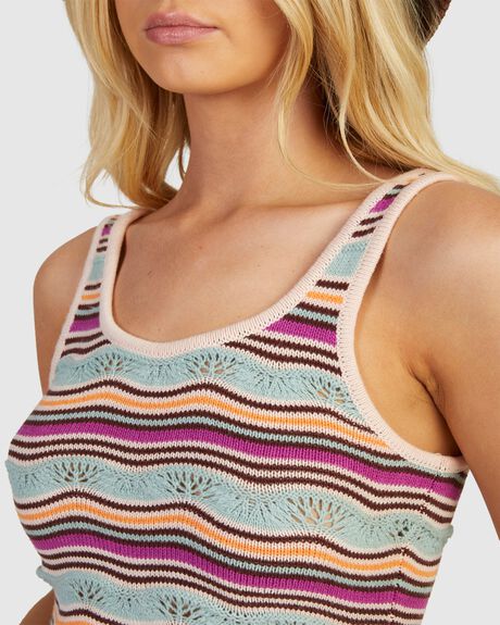 SAILING FLOW - KNITTED VEST TOP FOR WOMEN