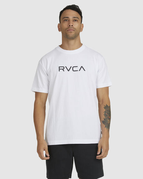 Mens Big Rvca Washed T-shirt by RVCA