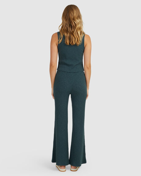 SPACED FLARE LEG PANT