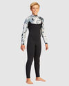 BOYS 6-16 3/2 FURNACE COMP CHEST ZIP STEAMER WETSUIT