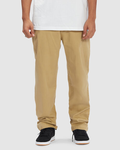 MEN'S WORKER RELAXED FIT CHINO PANTS
