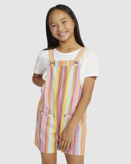 GIRLS 4-16 MORE THAN I CAN SAY LINEN PLAYSUIT