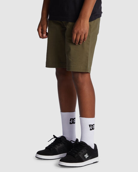 WORKER RELAXED - CHINO SHORTS FOR BOYS 8-16