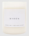 SCENTED CANDLE BYRON - WHITE