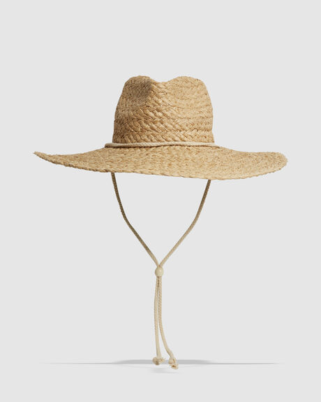STRAW BEACH HAT
