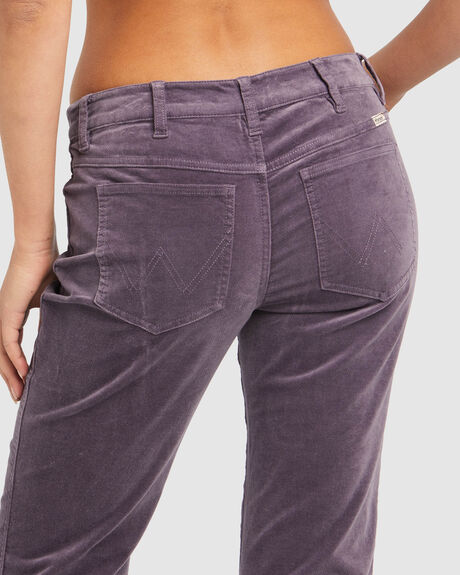 Womens Low Rise Lou Lou Bells Dusty Lilac Prp by WRANGLER